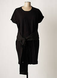 Robe courte manches courtes manches courtes noir ALEXANDER WANG femme
