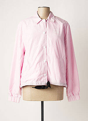 Veste casual coupe droite rose CHEAP MONDAY femme