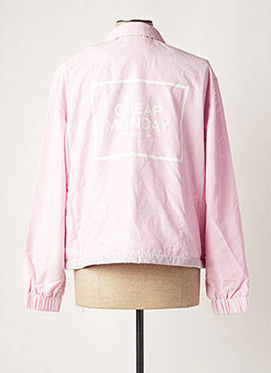Veste casual coupe droite rose CHEAP MONDAY femme