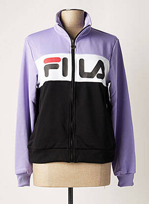 Veste casual coupe droite violet FILA femme