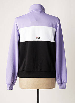 Veste casual coupe droite violet FILA femme