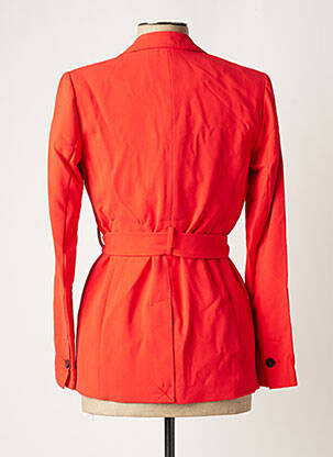 Blazer poignets boutonnés orange SELECTED femme