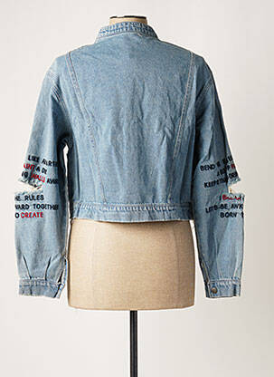 Veste casual poches bleu NOISY MAY femme