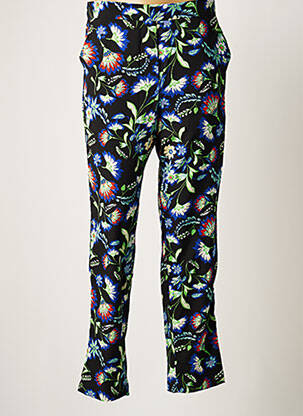 Pantalon droit taille élastique taille normale bleu DAY OFF femme