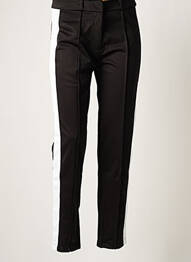 Pantalon droit taille normale taille normale noir FILA femme