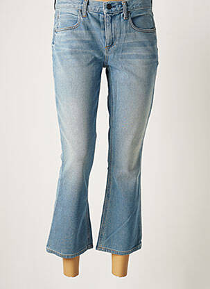 Jean coupe flare coupe droite évasée sur le bas taille normale bleu ALEXANDER WANG femme