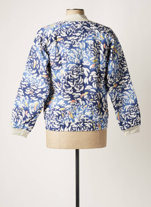 Veste casual bleu MY SUNDAY MORNING pour femme