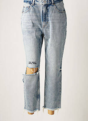 Pantalon 7/8 bleu CHEAP MONDAY femme