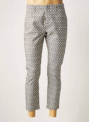Pantalon 7/8 blanc MAISON SCOTCH femme
