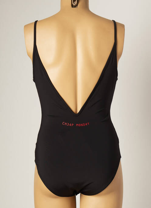 Maillot de bain 1 pièce noir CHEAP MONDAY pour femme