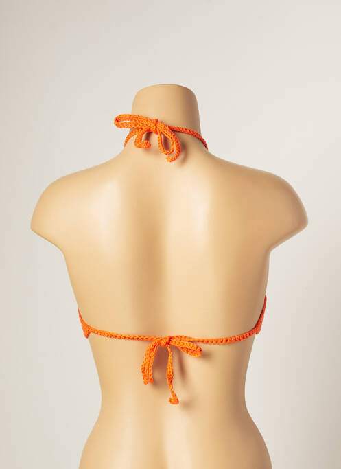 Haut de maillot de bain orange MAIYA pour femme