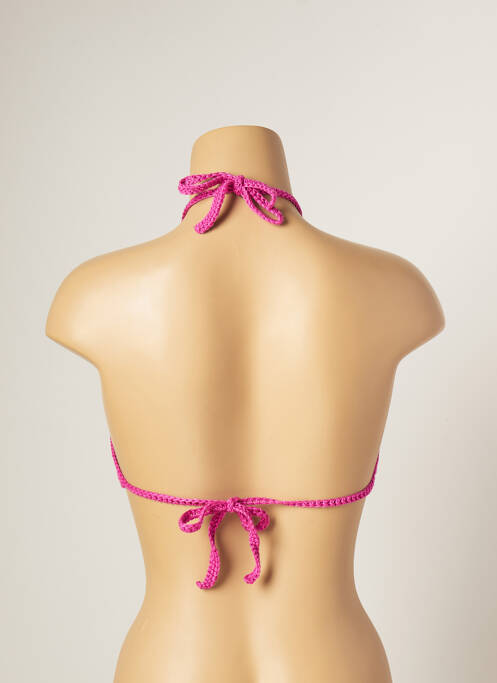 Haut de maillot de bain rose MAIYA pour femme