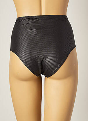 Bas de maillot de bain tissage satiné culotte gris NAELIE femme