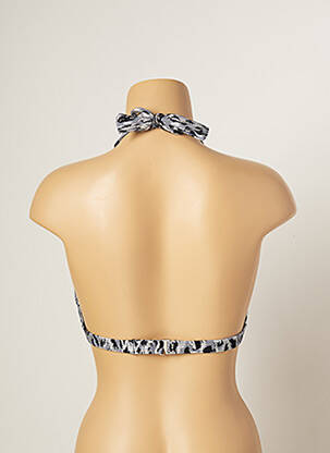 Haut de maillot de bain sans armature gris MICHAEL KORS femme