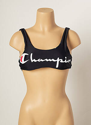 Soutien-gorge sans armature sans armature noir CHAMPION femme