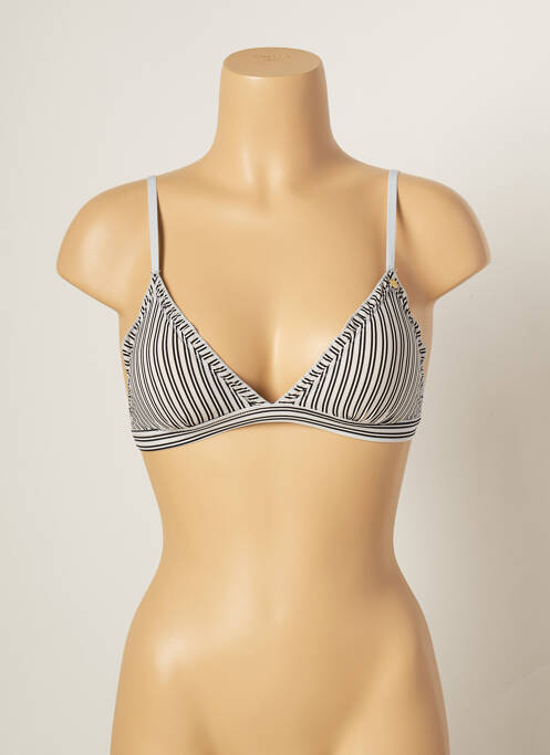 Haut de maillot de bain haut soutien-gorge avec mousse de rembourrage amovible haut soutien-gorge avec mousse de rembourrage amovible gris LOVE STORIES femme