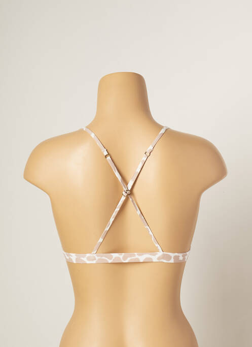 Haut de maillot de bain marron LOVE STORIES pour femme