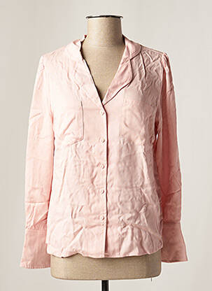 Chemisier coupe droite manches longues rose DAY OFF femme