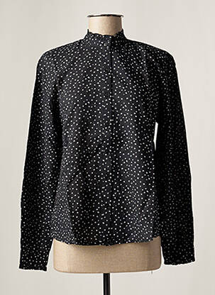 Blouse manches longues manches longues noir DAY OFF femme