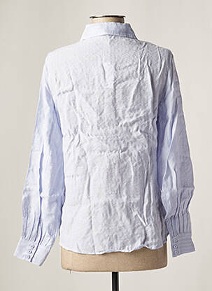 Chemisier coupe droite manches longues bleu DAY OFF femme