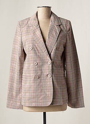 Veste chic fausses poches beige DAY OFF femme