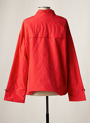 Coupe-vent poches sans capuche rouge DAY OFF femme