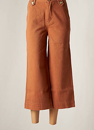 Pantalon 7/8 poches marron DAY OFF femme
