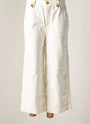 Pantalon 7/8 poches blanc DAY OFF femme
