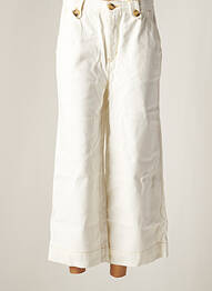 Pantalon 7/8 poches blanc DAY OFF femme