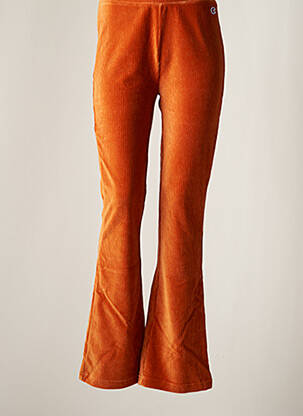 Legging stretch orange CHAMPION femme