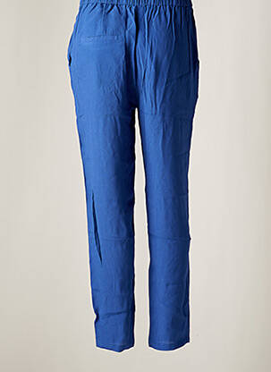 Pantalon slim taille élastique bleu DAY OFF femme