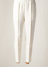 Pantalon slim taille élastique taille normale blanc DAY OFF femme