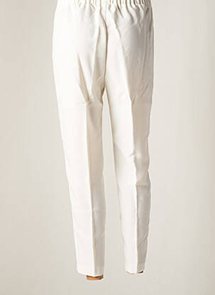 Pantalon slim taille élastique taille normale blanc DAY OFF femme