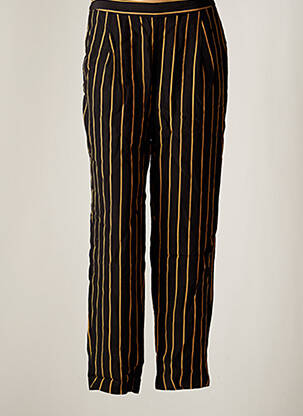 Pantalon 7/8 stretch taille normale noir SELECT femme