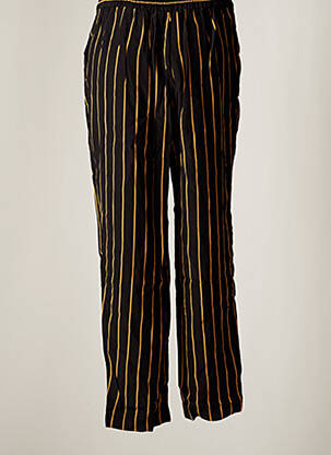 Pantalon 7/8 stretch taille normale noir SELECT femme