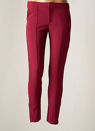 Pantalon slim stretch taille normale rouge DAY OFF femme