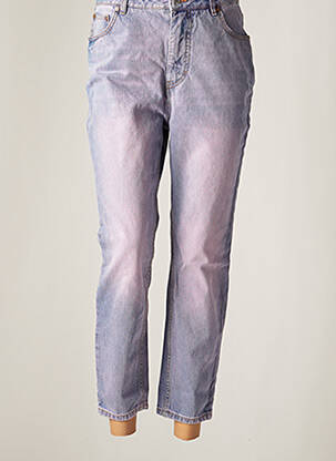 Jean coupe mom effet usé taille normale rose CHEAP MONDAY femme