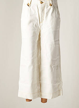 Pantalon 7/8 blanc DAY OFF pour femme