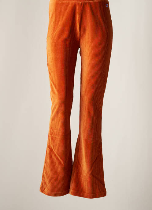 Legging stretch orange CHAMPION femme