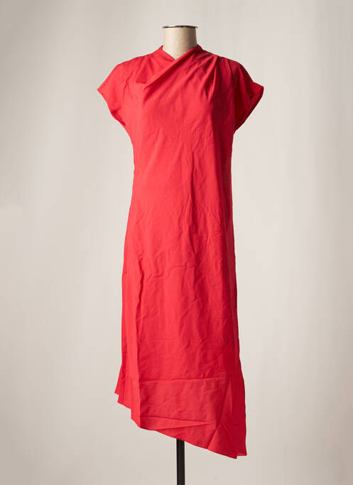 Robe longue rouge DAY OFF pour femme
