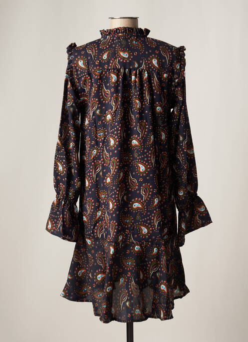 Robe mi-longue bleu DAY OFF pour femme