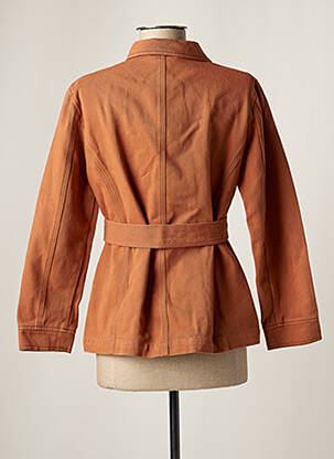 Veste casual coupe droite marron DAY OFF femme