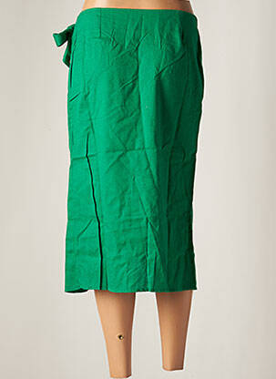 Jupe mi-longue vert DAY OFF femme