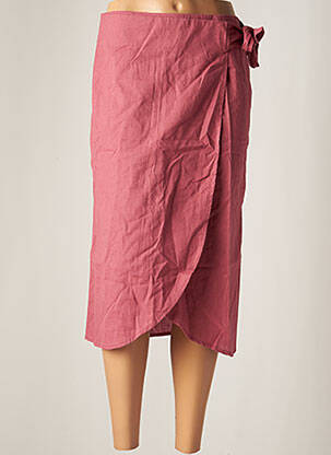 Jupe mi-longue rose DAY OFF femme