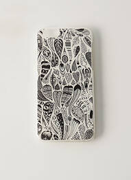 Accessoire divers imprimé fantaisie noir WE ART  BEAUTIFUL unisexe