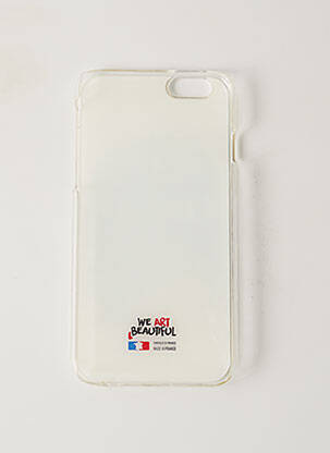 Accessoire divers imprimé fantaisie blanc WE ART  BEAUTIFUL unisexe