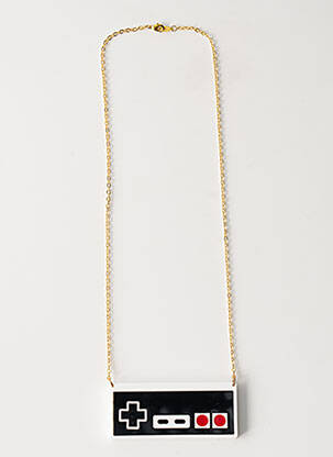 Collier matériaux métal noir JULE ET LILY femme