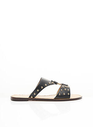Mules/sabots talon plat jusqu'à 3cm noir TILA MARCH femme