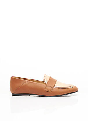 Mocassins talon plat jusqu'à 3cm marron RABENS SALONER femme