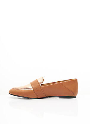 Mocassins talon plat jusqu'à 3cm marron RABENS SALONER femme